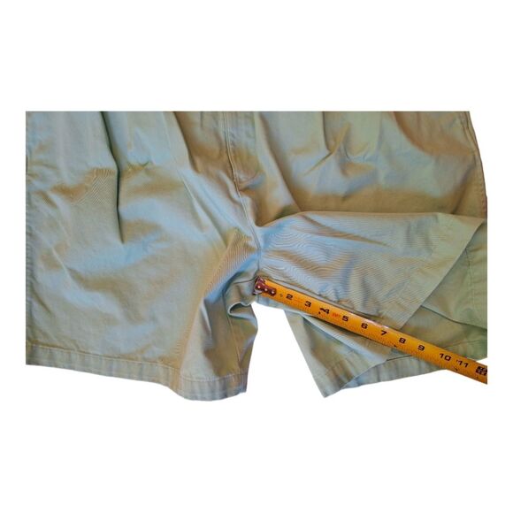 Chaps Men’s Size 40 Golf Shorts GREEN Cotton Twill 7.5" inseam Excellent NWOT - Picture 8 of 11